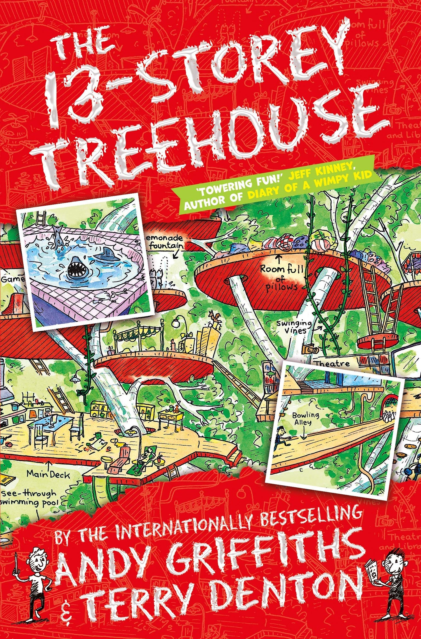 The 13-Storey Treehouse (The Treehouse Series) (authentic verified) by Andy Griffiths