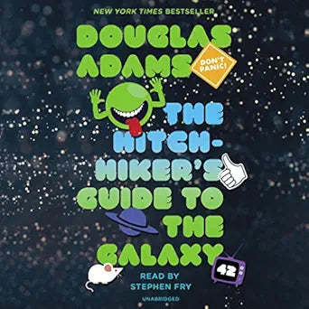 The Hitchhiker's Guide To The Galaxy (authentic verified) by Douglas Adams