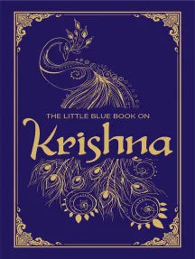 The Little Blue Book on Krishna (authentic verified) by Shubha Vilas (Deluxe Silk Hardbound)