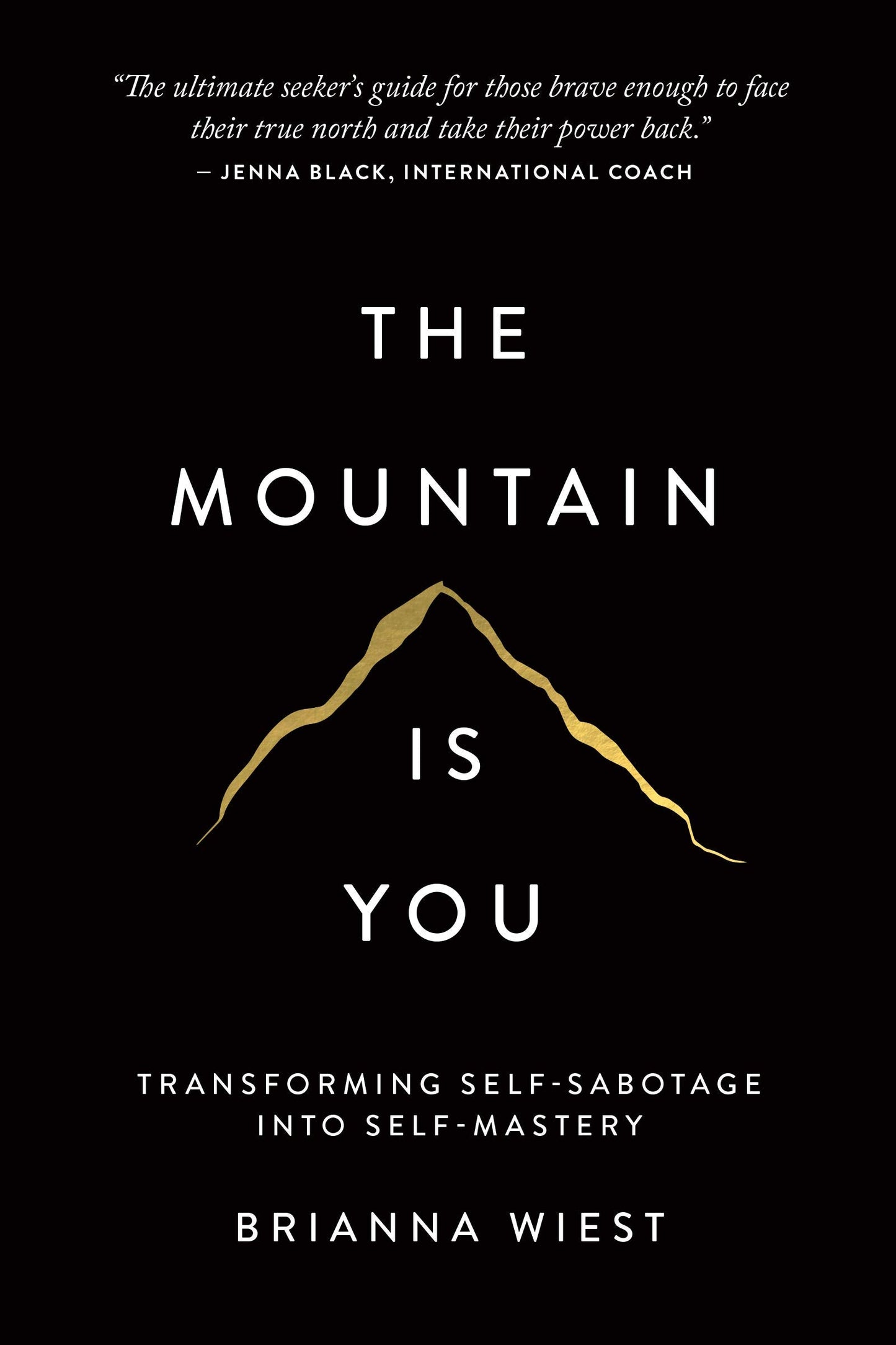 The Mountain Is You (authentic verified) by Brianna Wiest