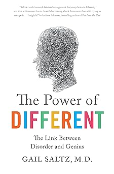 The Power of Different: The Link Between Disorder and Genius (authentic verified) by Dr. Gail Saltz