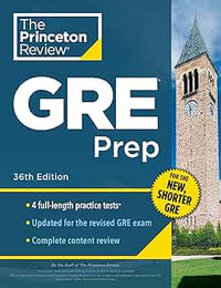 The Princeton Review GRE Premium Prep, 36th Edition: 6 Practice Tests Review & Techniques Online Tools (Authentic Verified)