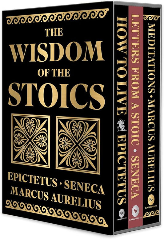 The Wisdom of the Stoics (Authentic Verified) Boxed Set 3 Books Box Set