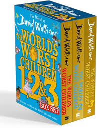 The World? Worst Children 1, 2 & 3 (authentic verified) by David Walliams (The World of David Walliams Box Set)