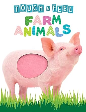Touch and Feel: Farm Animals (Board Book) (authentic verified)