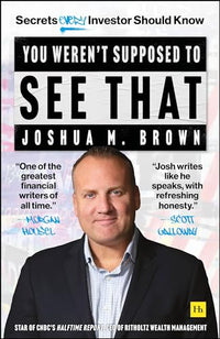 You Weren? Supposed to See That (Authentic Verified) Joshua M. Brown
