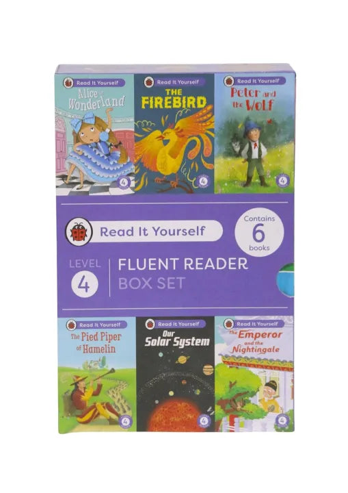 Read It Yourself: Fluent Readers Level 4 (6 Books Collection Box Set) By Ladybird