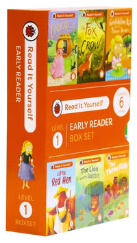 Read It Yourself: Early Readers Level 1 (6 Books Collection Box Set) By Ladybird