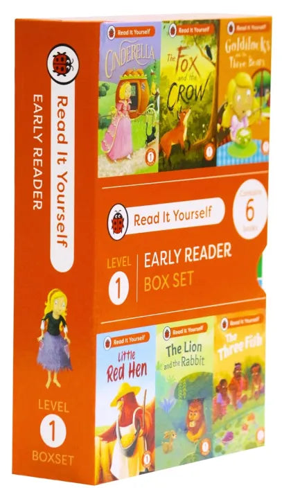 Read It Yourself: Early Readers Level 1 (6 Books Collection Box Set) By Ladybird