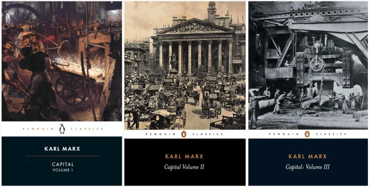Capital : Vol I, II & III (Paperback) By Karl Marx