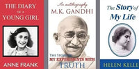 Set Of Three( The Diary Of Young Girl+ Gandhi+Halen Killer)