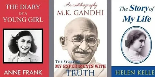 Set Of Three( The Diary Of Young Girl+ Gandhi+Halen Killer)