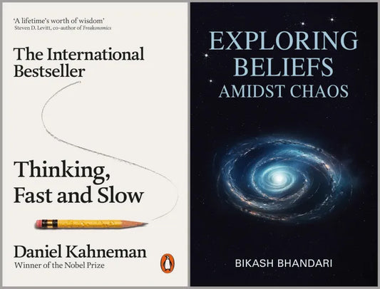 Set Of 2 Books (Exploring Beliefs Amidst Chaos & Thinking, Fast And Slow)