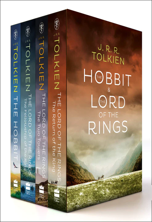 The Hobbit by J.R.R. Tolkien (4 PC) High Quality Box Set