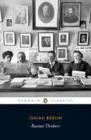 Russian Thinkers (Penguin Classics) By Isaiah Berlin