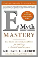 E Myth Mastery (Paperback) By Michael E. Gerber