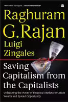 Phulchowki Books Saving Capitalism From The Capitalists By Raghuram G. Rajan & Luigi Zingales