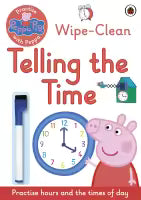 Peppa Pig: Practise With Peppa: Wipe-Clean Telling The Time (Paperback)