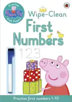 Peppa Pig : Practise With Peppa : Wipe - Clean First Numbers (Paperback)