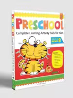 Box Set of 8 Books: Preschool Complete Learning Activity Pack For Kids (Paperback)