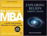 2 Books Set Combo (The Personal MBA & Exploring Beliefs Amidst Chaos)