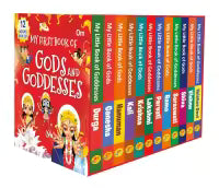 My First Book Of Gods And Goddesses (Box Set) - Set of 12 Books (Board Book) By Om Books Editorial Team