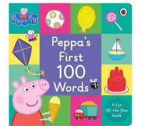Peppa Pig: Peppa's First 100 Words (Board Book)
