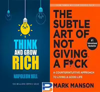 Combo Set (Think & Grow Rich + The Subtle Art of Not Giving a F*ck - A Counterintuitive Approach to Living a Good Life