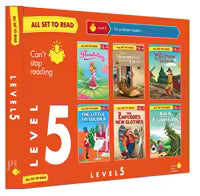 All Set To Read Readers Level 5 Box (Six Story Books)
