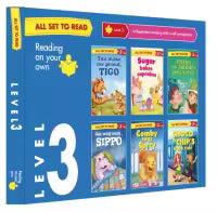 All Set To Read Readers Level 3 Box (Six Story Books)