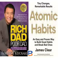Set Of 2 (Rich Dad Poor Dad & Atomic Habits)