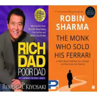 Combo Set (Rich Dad Poor Dad+The Monk Who Sold His Ferrari)