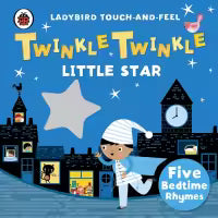 Phulchowki Books Twinkle, Twinkle, Little Star: Ladybird Touch and Feel Rhymes (Board Book)