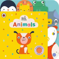 Phulchowki Books Baby Touch: Animals Tab Book (Board Book)
