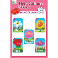 Phulchowki Books They Call Me Series - Flower (Set of 5 Books) By Golden Minds Publishing House