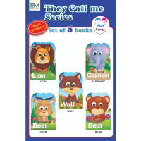 Phulchowki Books They Call Me Series - Wild Animals (Set of 5 Books) By Golden Minds Publishing House