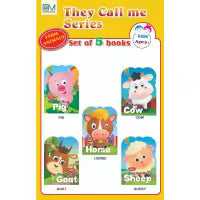 Phulchowki Books They Call Me Series - Farm Animal (Set of 5 Books) By Golden Minds Publishing House