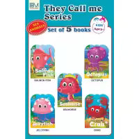 Phulchowki Books They Call Me Series - Sea Animals (Set of 5 Books) By Golden Minds Publishing House