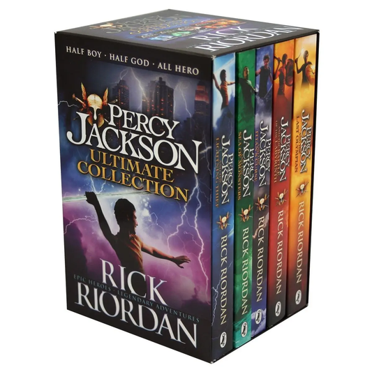 Percy Jackson by Rick Riordan (5 PC) High Quality Box Set