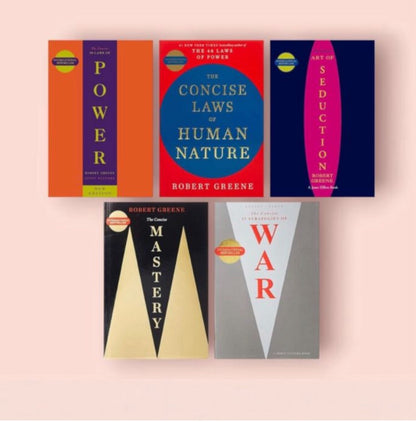 Concise Law of Robert Greene by Robert Greene (5 PC) High Quality  Box Set