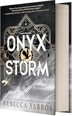 Onyx Storm Novel by Rebecca Yarros