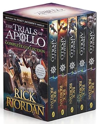 The trials of apollo set by rick riordan