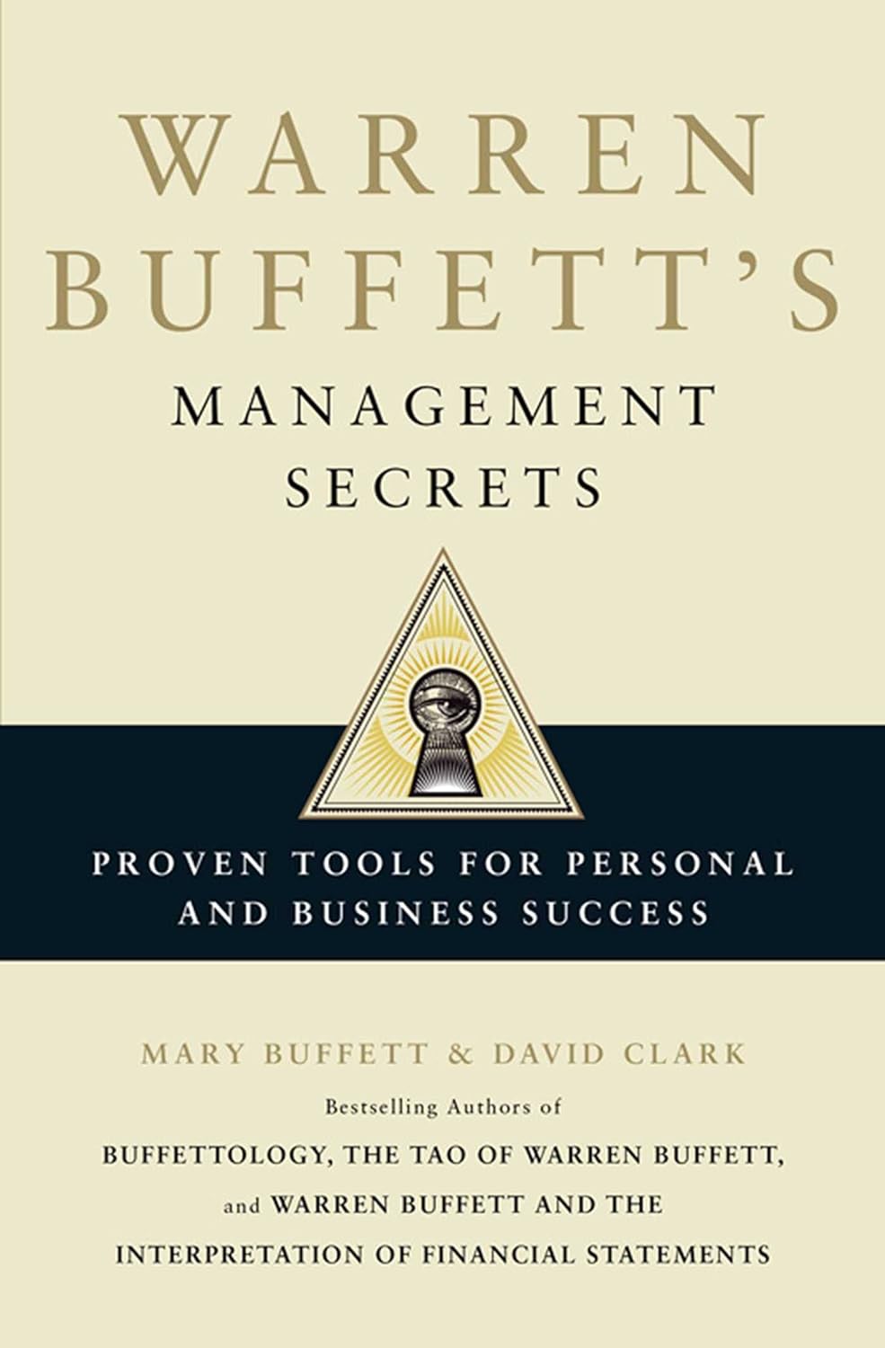 Warren Buffett Management Secrets by Mary Buffett and David Clark (High Quality)