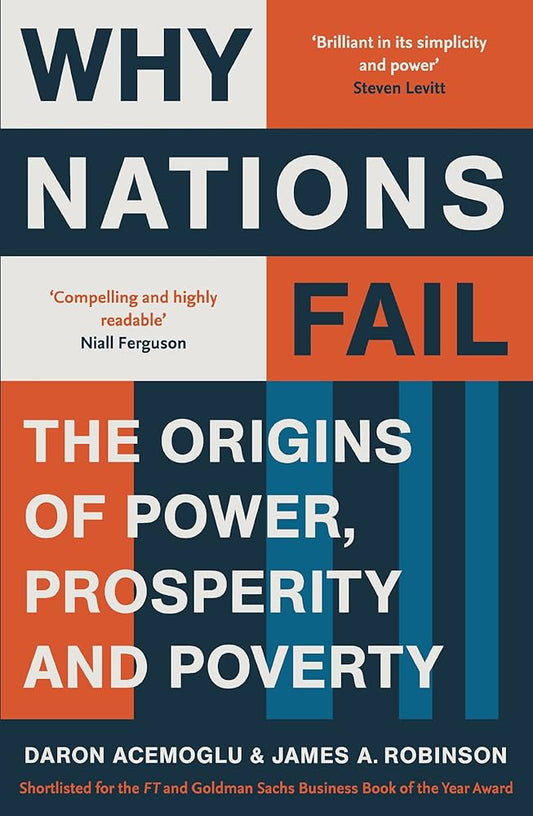 Why Nations Fail (Authentic Verified) by Daron Acemoglu and James A. Robinson